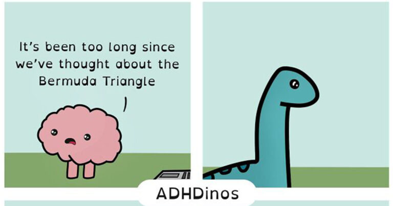 20 Hilarious Comics That Perfectly Capture the Daily Struggles of Living with ADHD