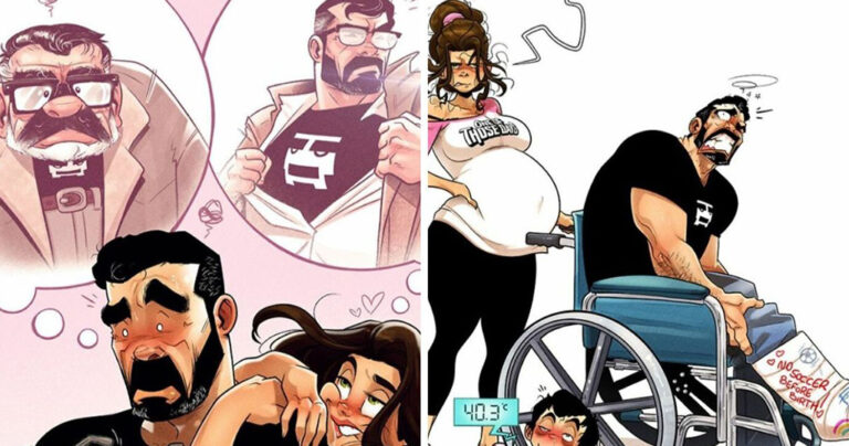 15 Hilarious and Relatable Yehuda & Maya Devir Comics That Perfectly Portray Parenthood